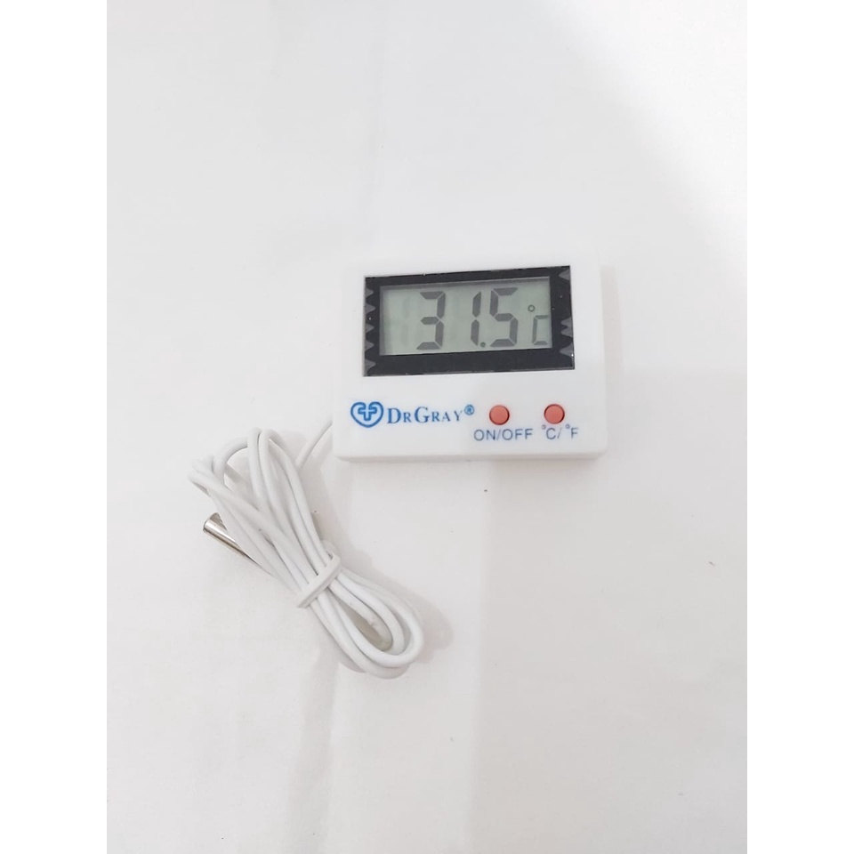 Termometer Digital Merek DR.GRAY Aquarium-Kulkas-Freezer dll  (Thermometer HT5)