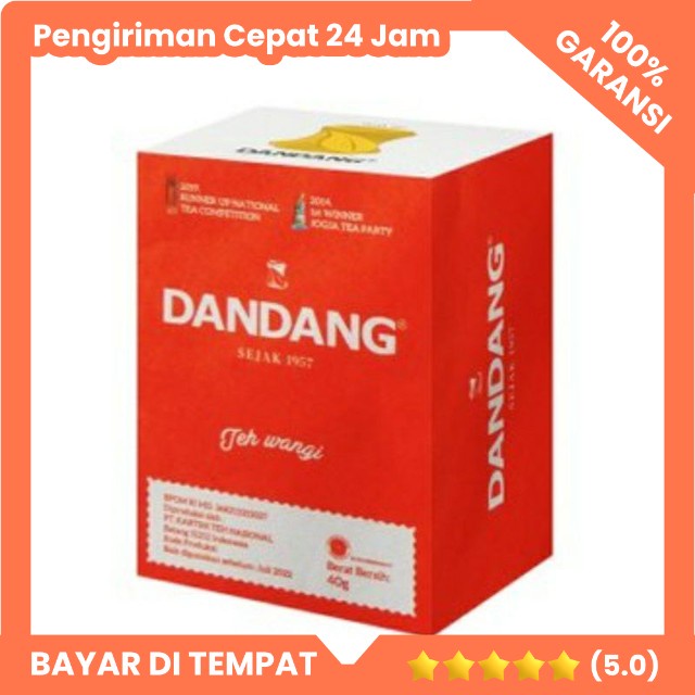 

Teh Cap Dandang Merah 40gr Teh Dandang Teh Tubruk Khas Solo