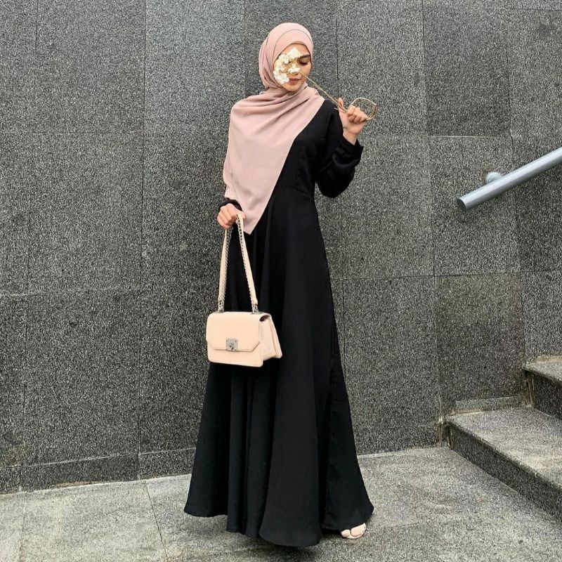 Elmiza Azmiza Ayana Dress Gamis Busui Friendly