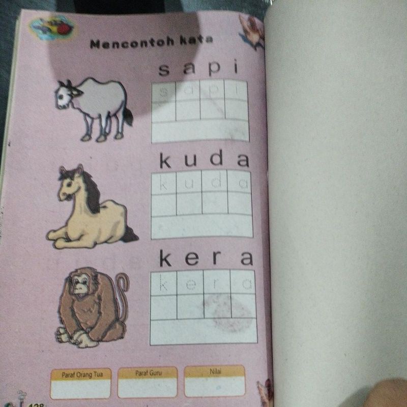 BUKU VITAMIN OTAK UNTUK ANAK PAUD DAN TK (15×25cm)