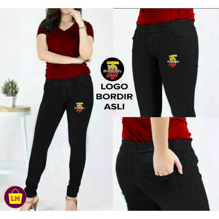 TERMURAH Celana Legging Wanita Slimfit Bisa Melar PENTA Celana Jeans Denim Stretch LMS 17764 17767