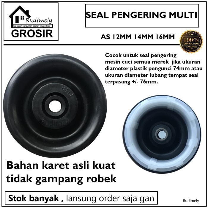 GROSIR SEAL PENGERING UNIVERSAL MULTI AS 12MM 14MM 16MM 4.9