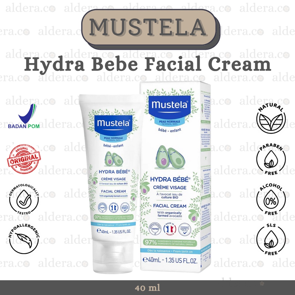 MUSTELA Hydra Bebe Facial Cream — Mustela Baby Face Cream , Mustela Baby Facial Cream , Mustela Baby