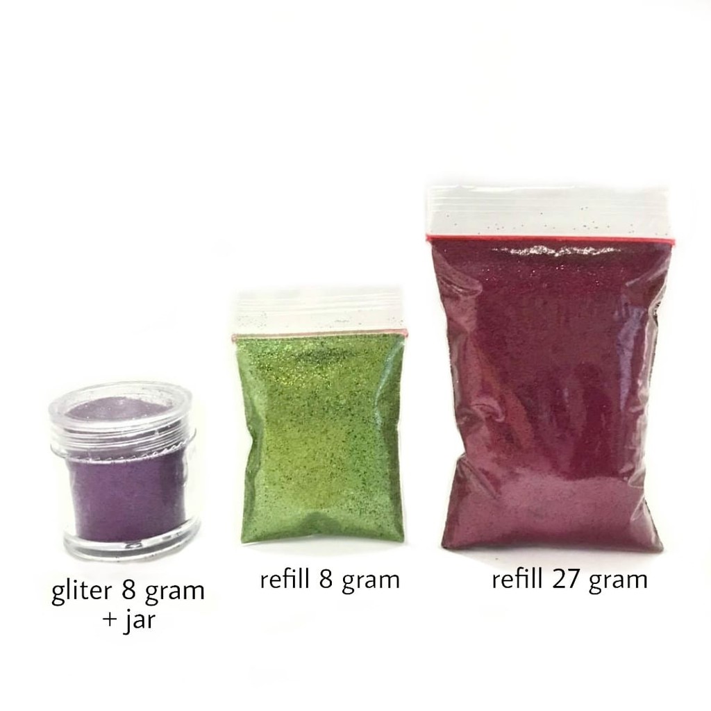 GLITER SLIME | GLITER HENNA | GLITER HALUS | GLITER BUBUK