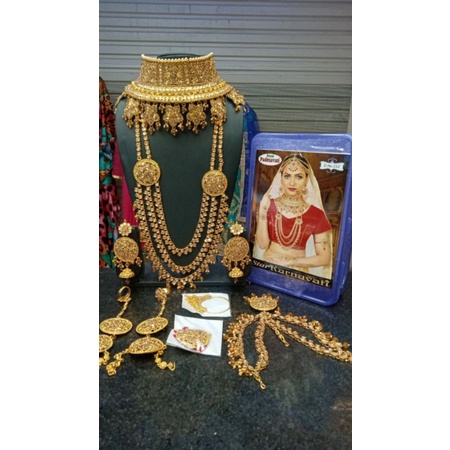 BRIDAL SET//ACESORIES HINDIA JODHA AKBAR//ACCESORIES