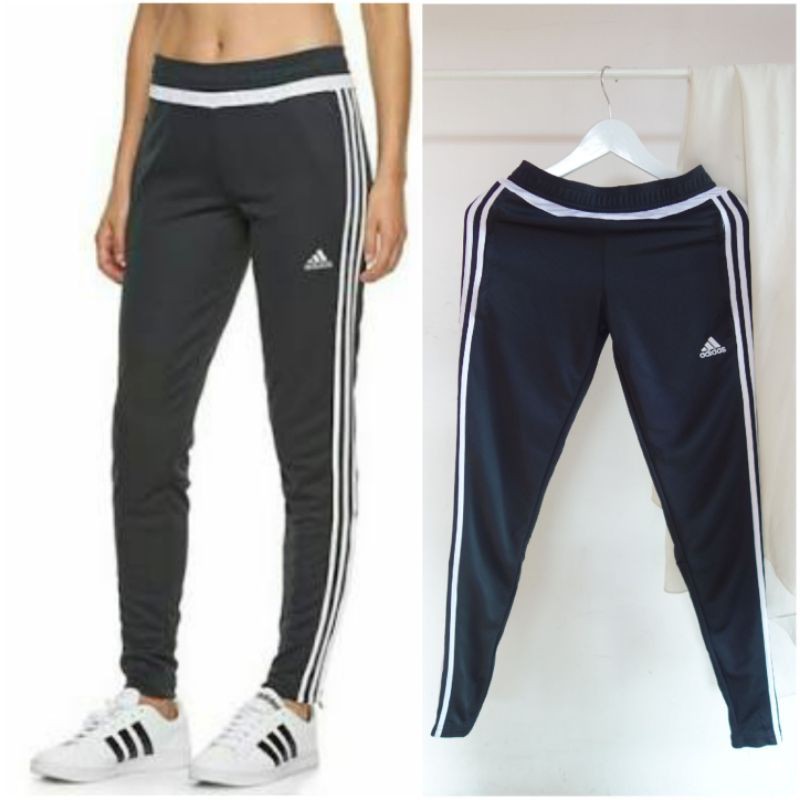 ADIDAS Original 3-Stripes Tiro 15 Climacool Skinny Training Pants Second Preloved  Bekas