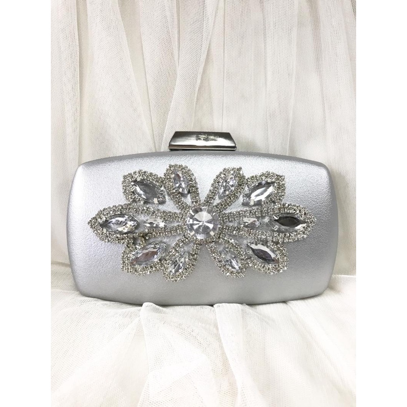 Clutch Wanita Cewek Remaja Mewah Tas Kondangan  Tas Pesta Kekinian Bridesmaid Tas Samping Party Bag 
