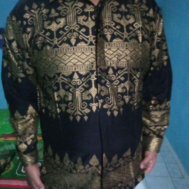 Kemeja Batik Pria Ppbtk07 Modern Lengan Panjang Casual Modis Trendy Masa Kini M L Xl Asli Pekalongan