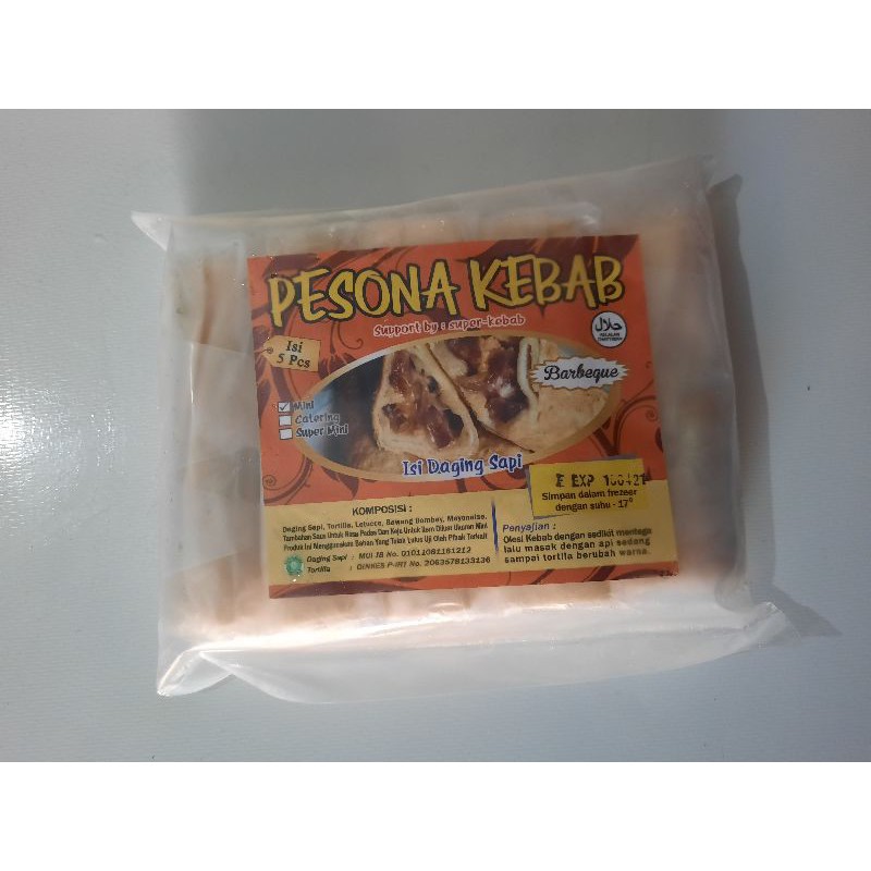 

KEBAB PESONA ANEKA RASA ISI 5 PCS