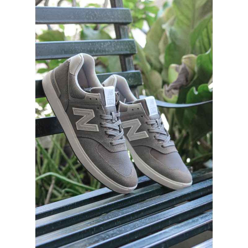 NEW BALANCE 574 SKATE GREY