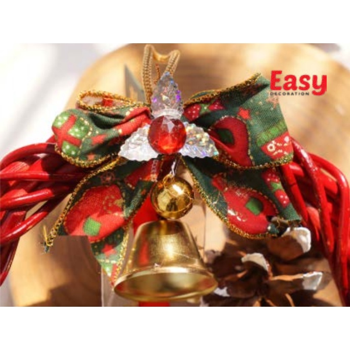 Pajangan Natal Wreath Small