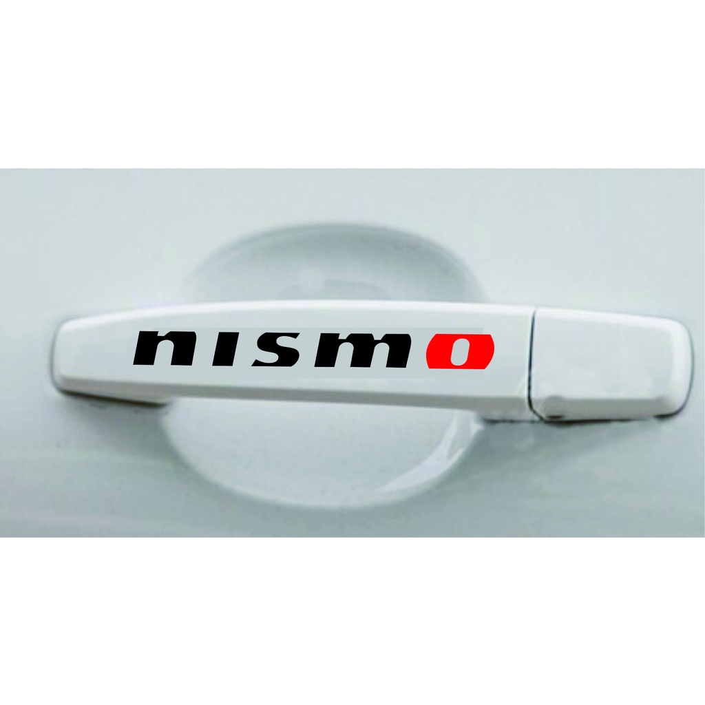 stiker nismo handle pintu mobil cutting stiker