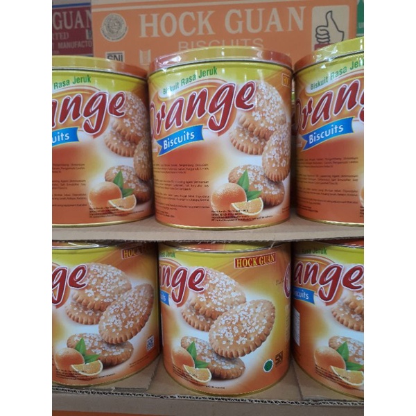 

Hock Guan Orange biscuits 350 gr