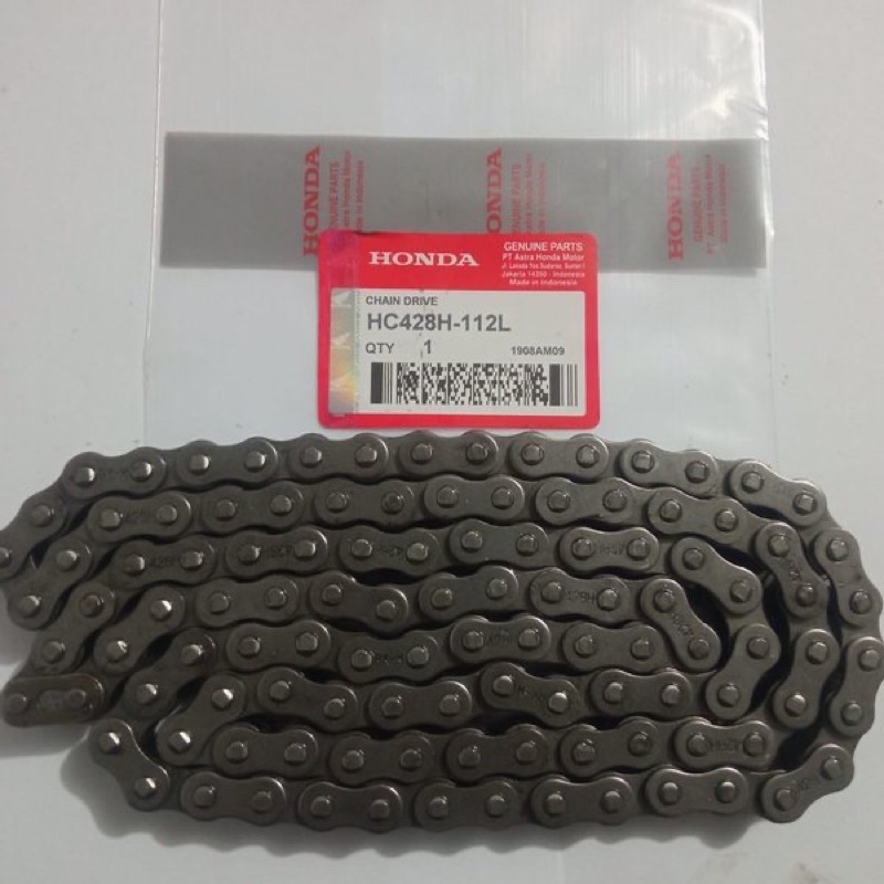 Rantai Rante Chain Motor 428H 112 L Gl Pro Neo Megapro Jupiter Mx Dll