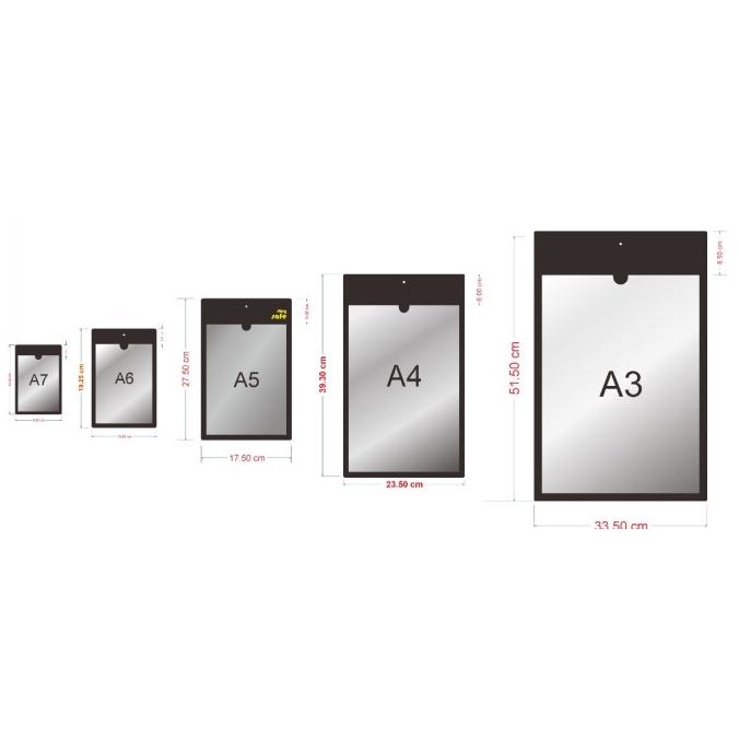 

Office & Stationery | Document Organizer | Acrylic Pocket Frame / Akrilik Thicker / Akrilik Pocket Hitam 2Mm | Best Seller
