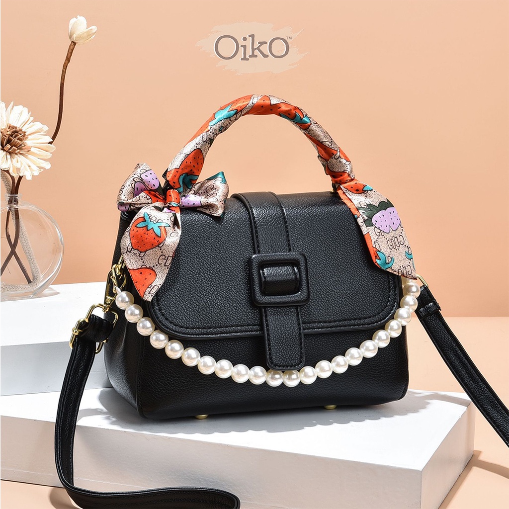 TAS WANITA IMPORT HANDBAG CIRCLE PEARL OIKO | TAS IBU IBU | TAS KONDANGAN | TAS KANTOR