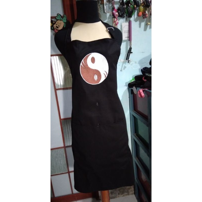 Apron custom logo