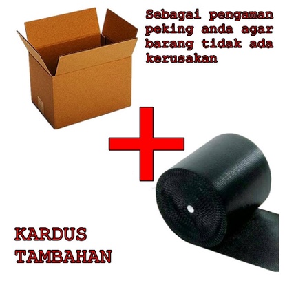 

KARDUS TAMBAHAN - BUBBLE WRAP DAN KARDUS - BOX TAMBAHAN