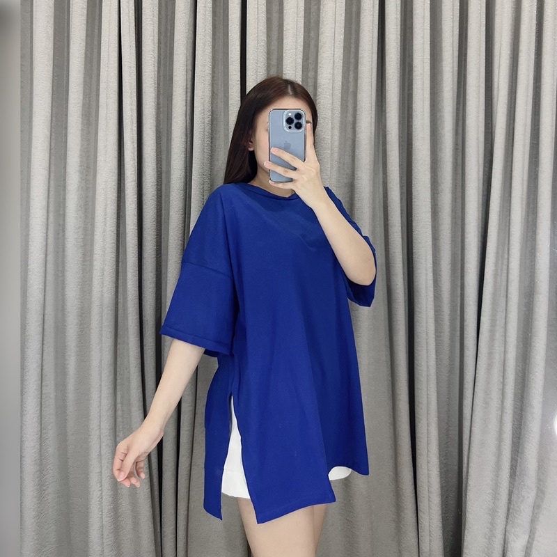 Kaos oversize  slit samping 1601 | Kaos jumbo xxxxl | kaos big size