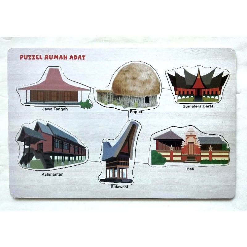 Puzzle Rumah Adat