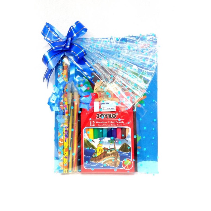 

Paket Alat Tulis Sekolah, Set Alat Tulis, Alat Tulis Anak (KreaBiru)