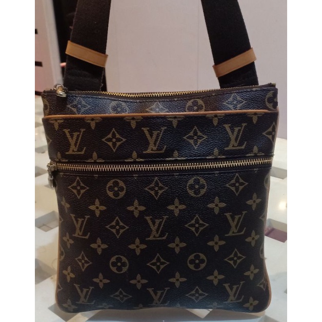 LV MONOGRAM CANVAS VALMY POCHETTE BAG (NOSER) PRELOVED P27 T26