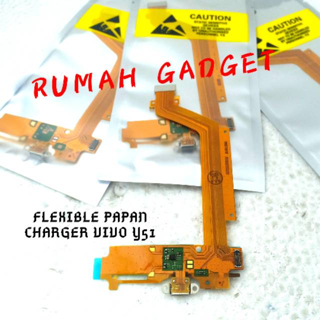 FLEXIBLE TC VIVO Y51 PAPAN CHARGER TC VIVO Y51