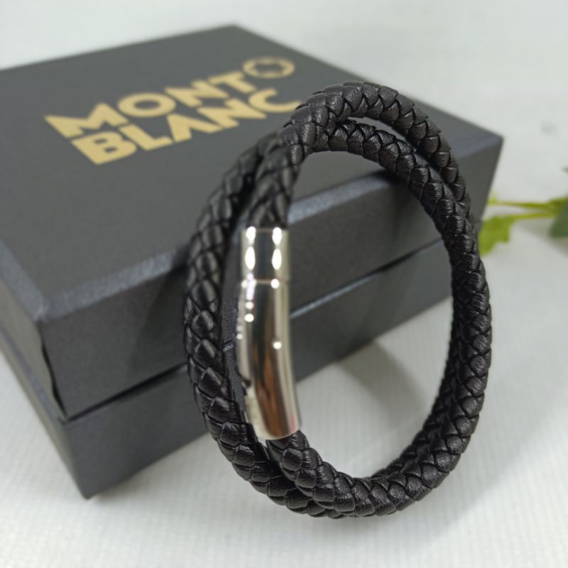 Gelang Pria Kulit Trand One - Original