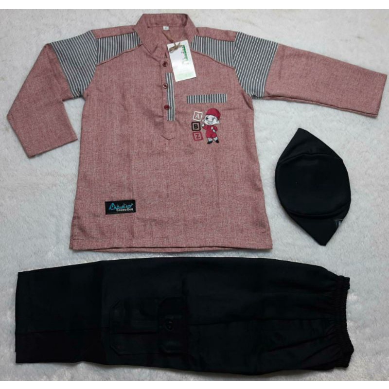New..!!setelan Koko Madinah  Brand ABZ lengan panjang