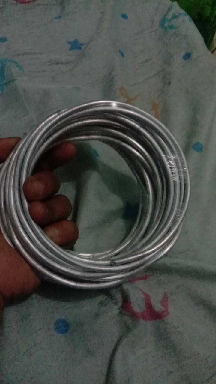 Kawat Bonsai Aluminium Putih Ecer Harga Per Meter Diameter Besar