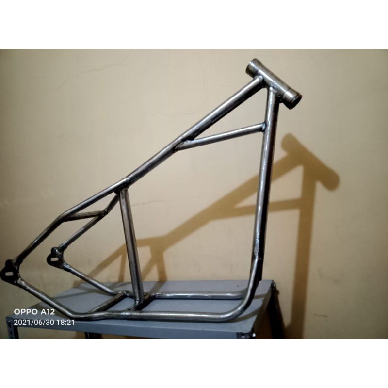 frame chopper rangka chopper rigid plus spakbor belakang