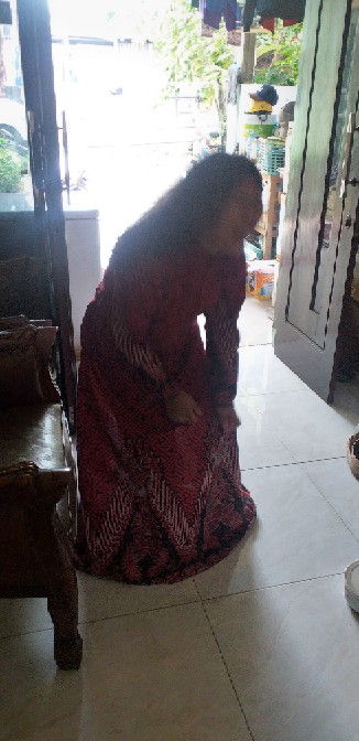 Batik Couple Keluarga Sania Ruffle Ori Ndoro Jowi Dnt