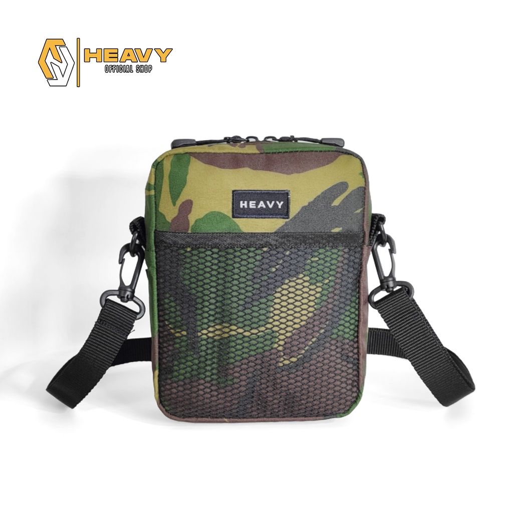 Tas Selempang Pria Heavy Original Elgano Series Loreng - Sling Bag Heavy Premium - Tas Pria Cross body