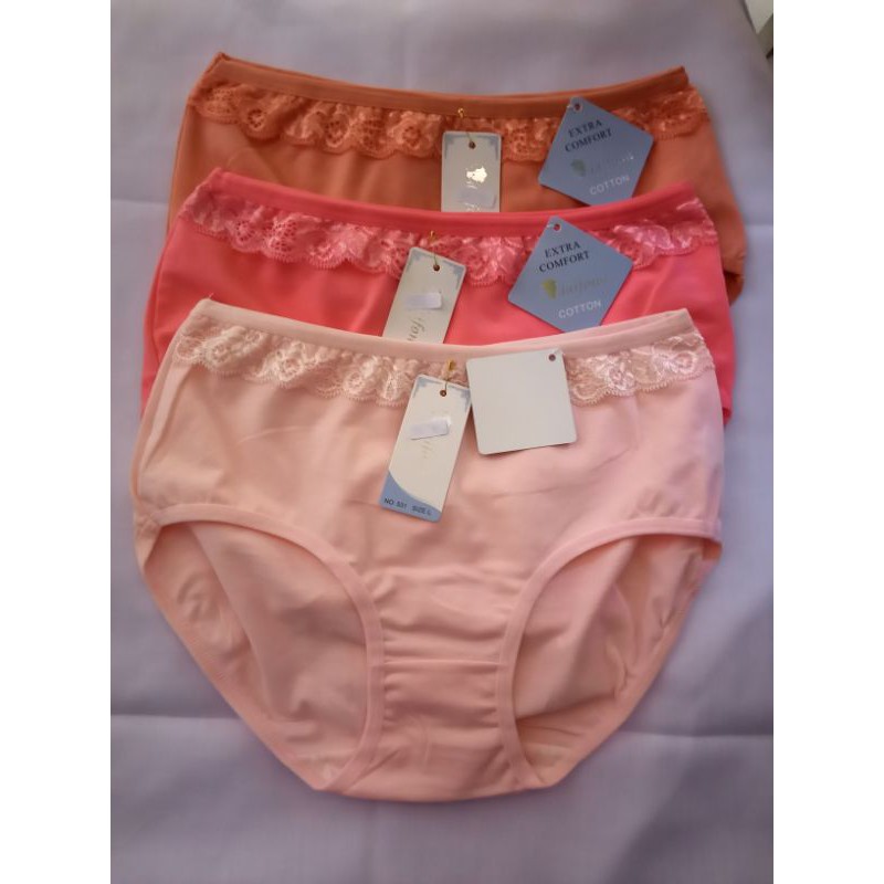 celana dalam wanita daifona CD remaja CD polos celana dalam polos (531) ukuran L