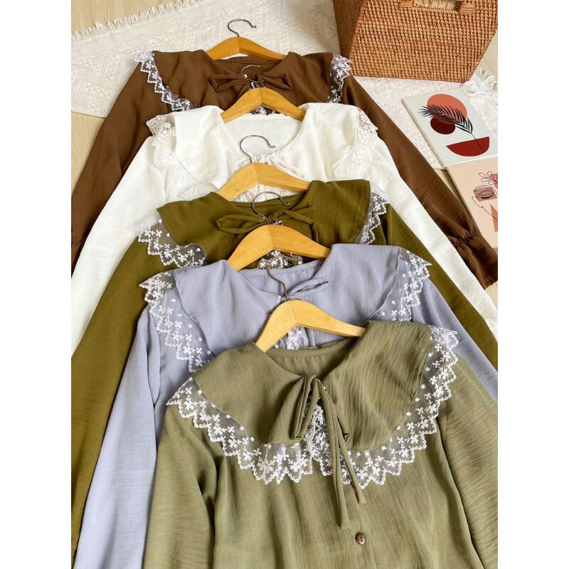 BIANA BLOUSE CRINKLE IMPORT