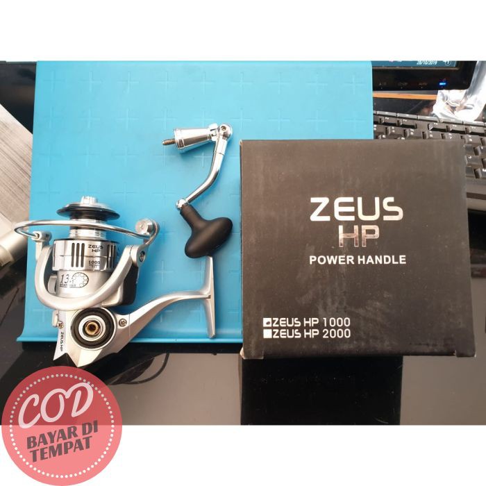 Bayar di Tempat REEL {POWER HANDLE} ZEUS HP UKURAN 3000 ASLI LIZARD JAPAN Ready Stok