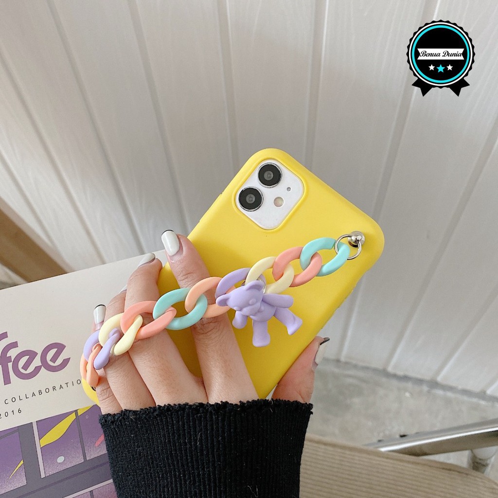 CASE SOFTCASE CANDY GELANG RANTAI REALME 6 PRO C17 7i 7 NARZO 20 PRO BD1655