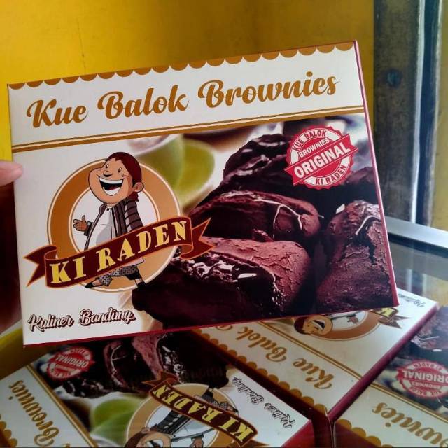 

kue balok brownies