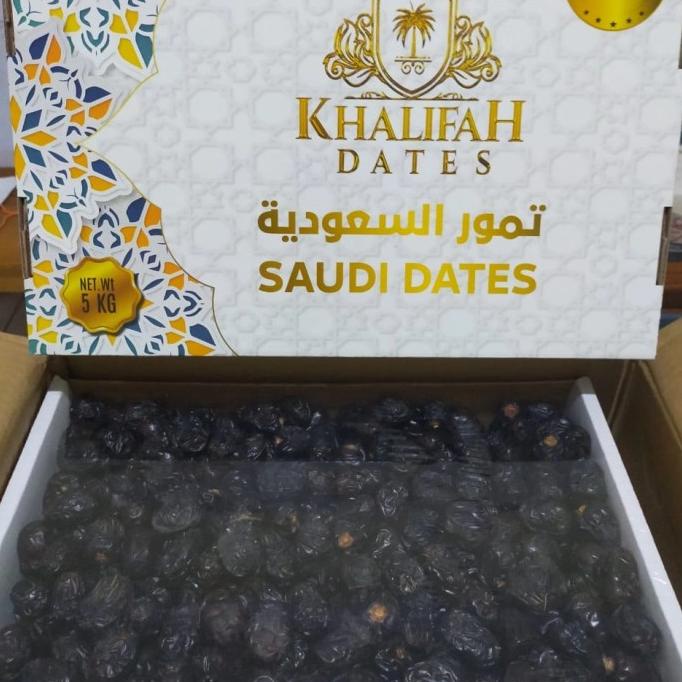 

Kurma Ajwa Organik Aliyah Khalifah 1 Kg Kurma Nabi Kurma Madinah Pwjp_Qy14Z
