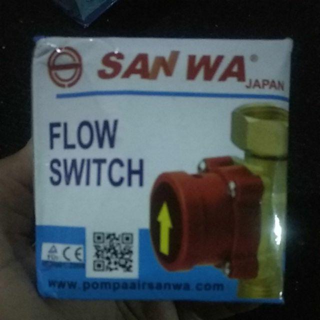 Bisa Cod Otomatis Pompa Booster   Water Flow Switch Merk Sanwa  1  X 3 4