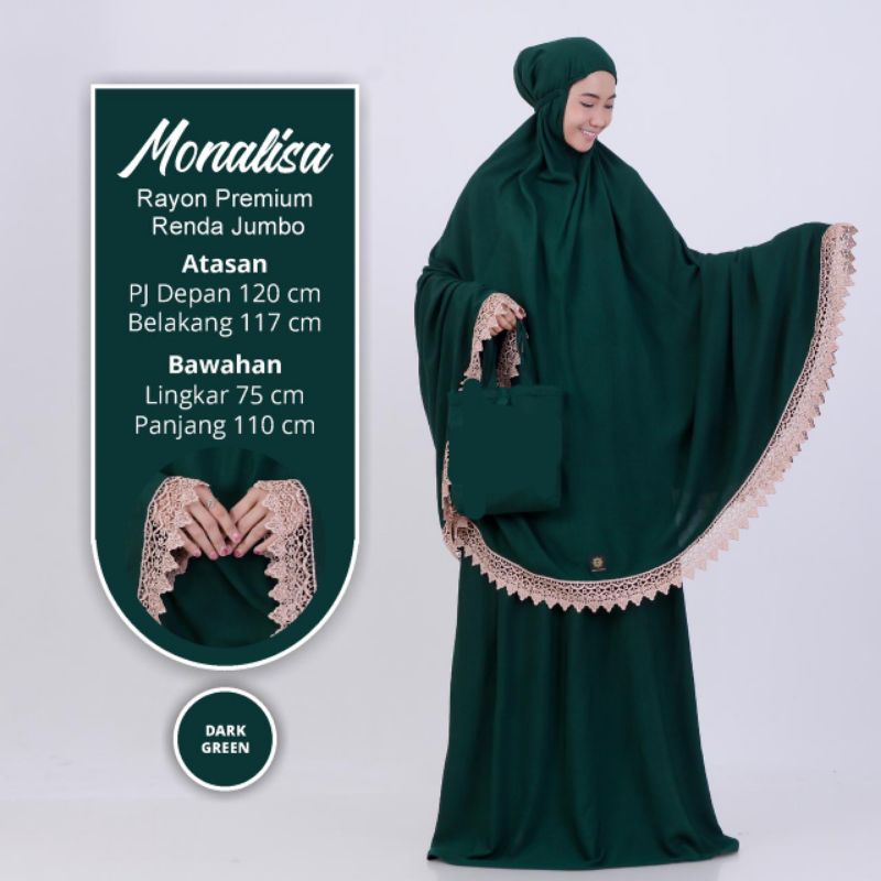 MUKENA MONALISA //MUKENA SUPER JUMBO //MUKENA RAYON POLOS JUMBO //MUKENA RENDA //MUKENA JUMBO