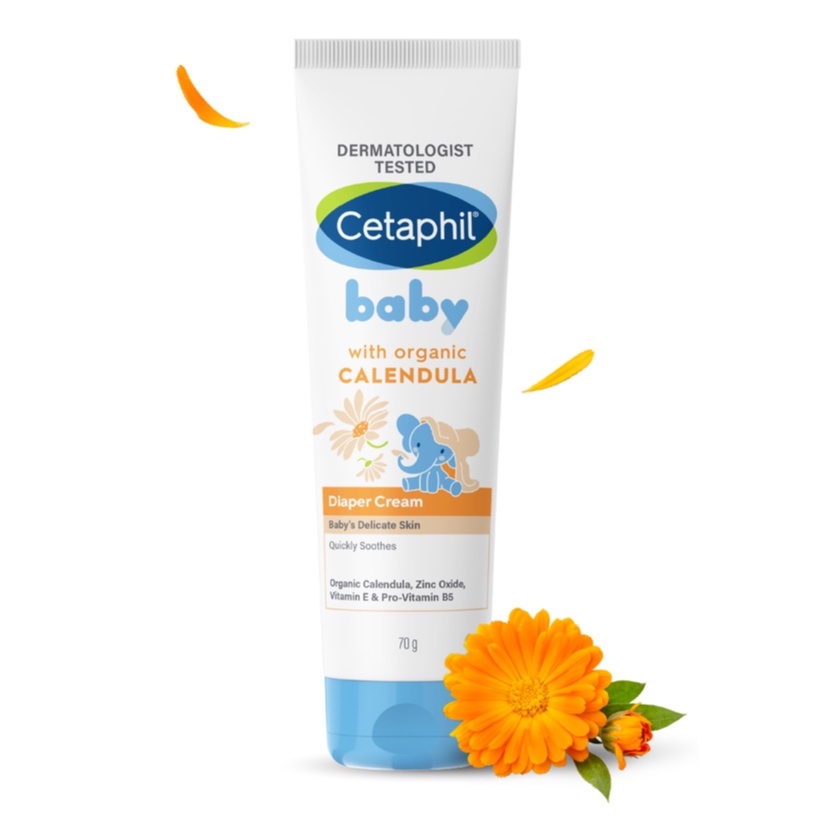 CETAPHIL MURAH BABY DIAPER CREAM WITH ORGANIC CALENDULA 70G