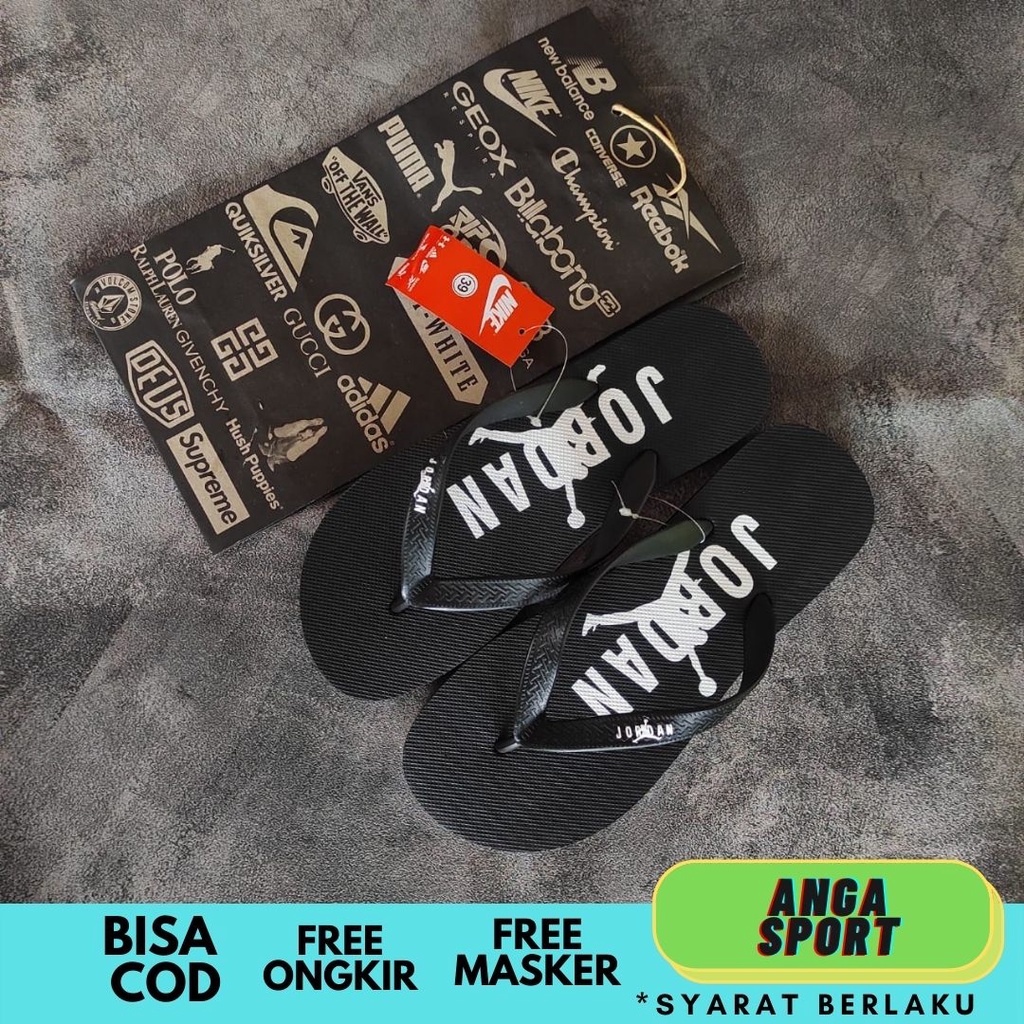 SANDAL PRIA JEPIT NIKE JORDAN KUALITAS PREMIUM SENDAL COWOK DISTRO KEREN TERMURAH