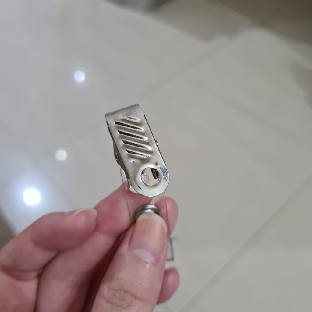 

Penjepit ID card Besi kuat clip Jepit