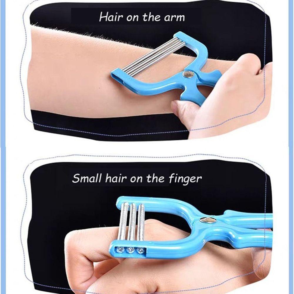 Top Facial Hair Remover High Quality Penghilang Bulu Tubuh Stainless Steel Depilation Cukur Epilator Wajah