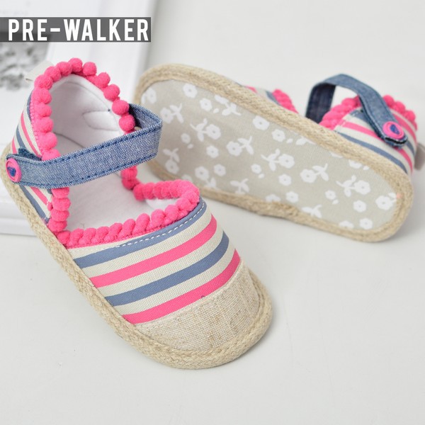 Sepatu Bayi Perempuan - Sepatu Sendal Bayi Sepatu Prewalker Baby S922