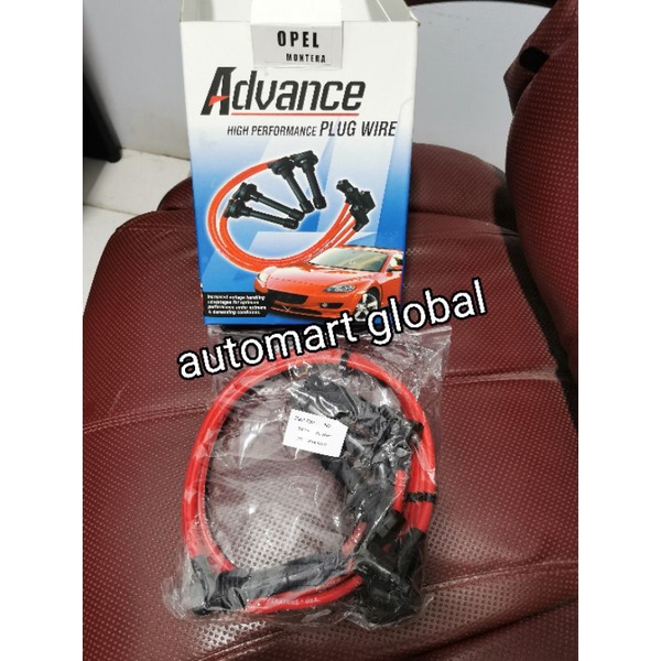 kabel busi opel blazer sohc montera merk advanze