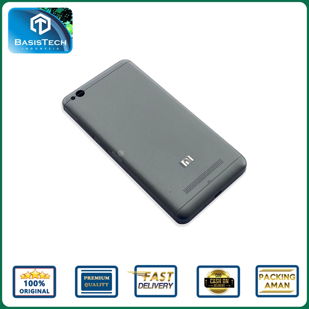 BACK COVER BACKDOOR XIAOMI REDMI 4A - BASISTECH ORIGINAL QUALITY