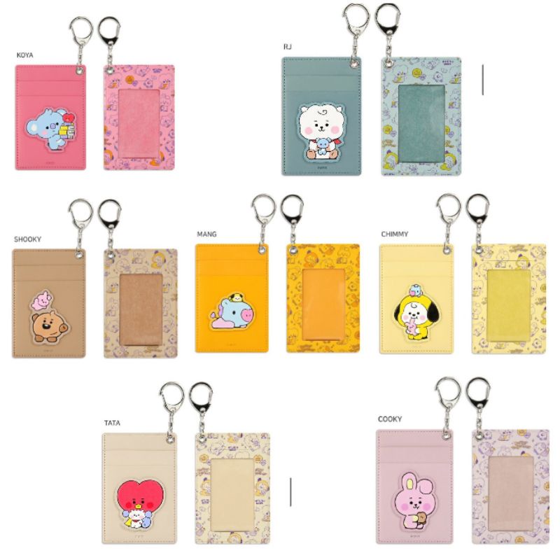 (PO) DEPE CARD HOLDER BT21 MONOPOLY