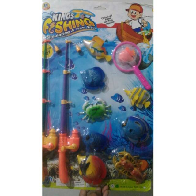 Fishing games alat pancing mainan anak pancing ikan bebek